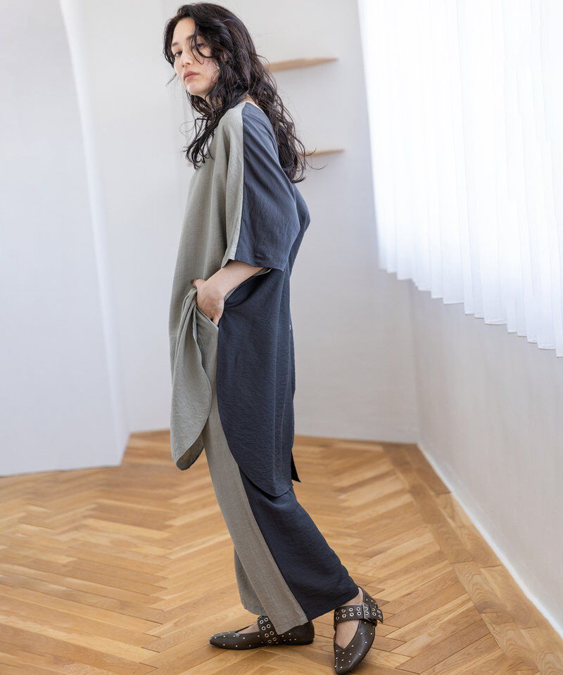  「2WAYバイカラーパンツ」|その他|