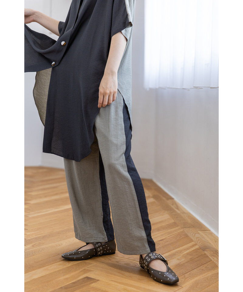  「2WAYバイカラーパンツ」|その他|