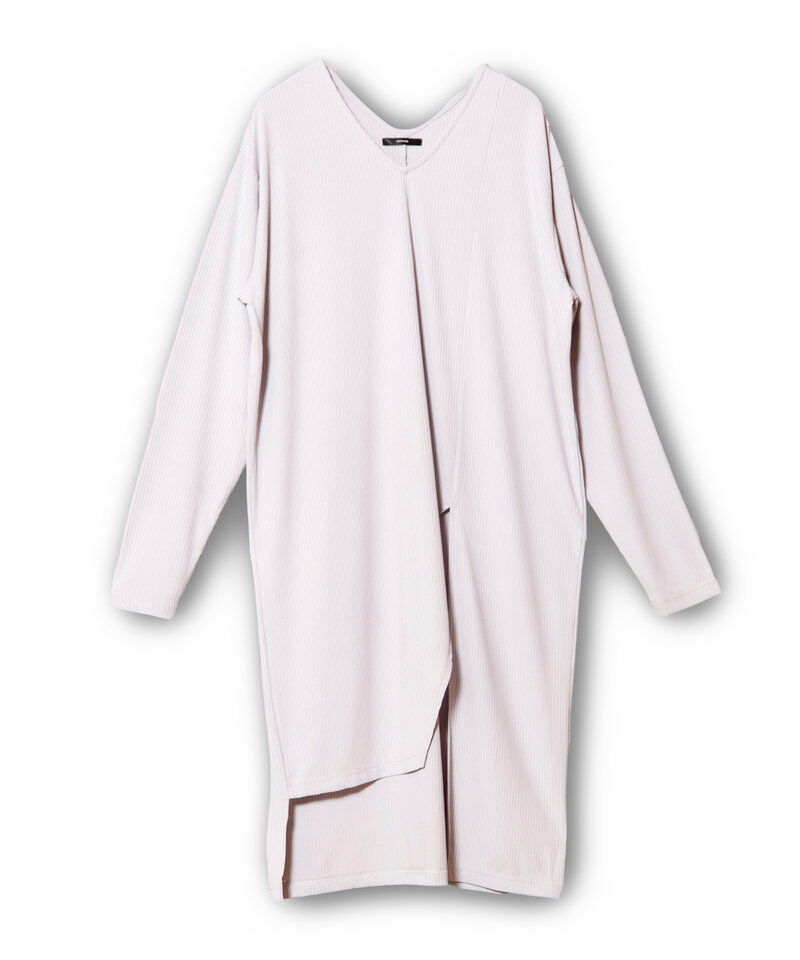  「Vネックロングプルオーバー」|Tシャツ・カットソー|