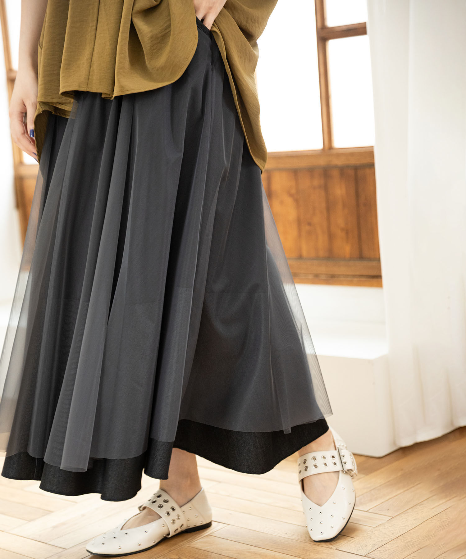  「スタッズパンプス」|パンプス|