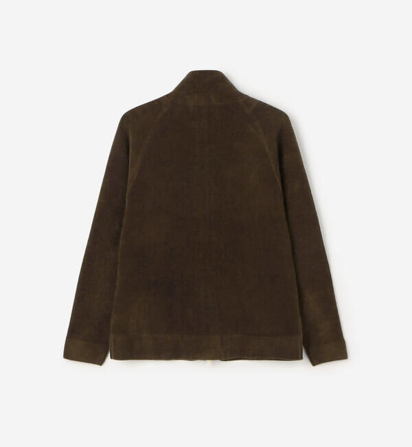 GYMPHLEX「Gymphlex | コットンベロア スタンドカラージップジャケット MEN」|ニット・セーター|