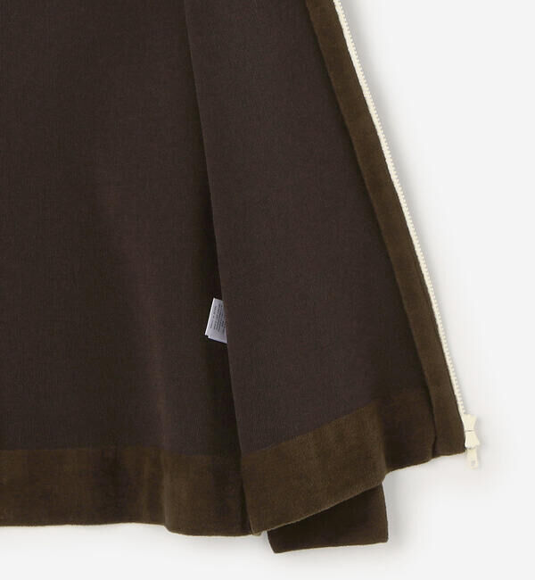 GYMPHLEX「Gymphlex | コットンベロア スタンドカラージップジャケット MEN」|ニット・セーター|