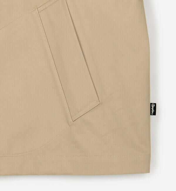 GYMPHLEX「Gymphlex | コットンギャバジン ショートコート WOMEN」|ステンカラーコート|