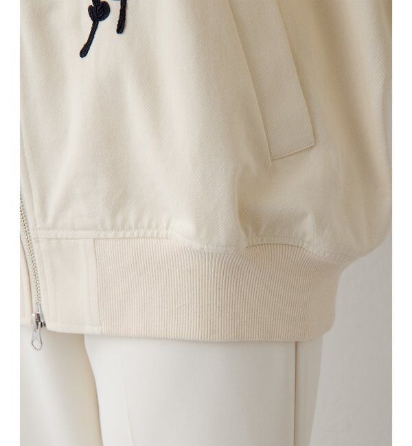  「コード刺繍ブルゾン」|ブルゾン・スタジャン|