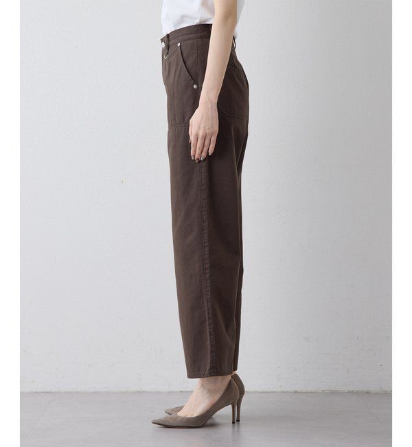 THE PAUSE「【THE PAUSE】コットンツイルベイカーパンツ」|チノ|