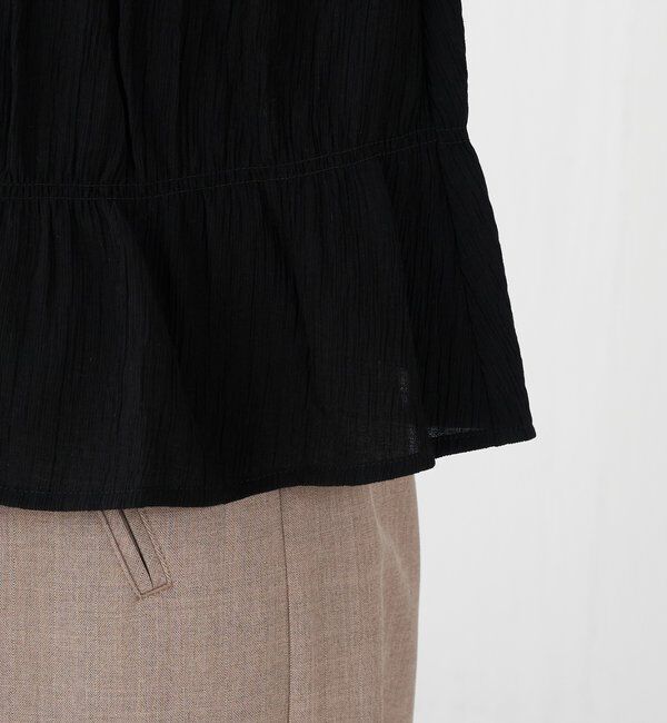  「ワッシャー切替ブラウス」|シャツ・ブラウス|