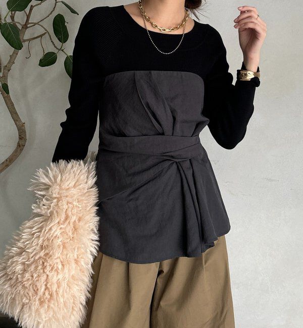  「アシメタックビスチェ」|シャツ・ブラウス|