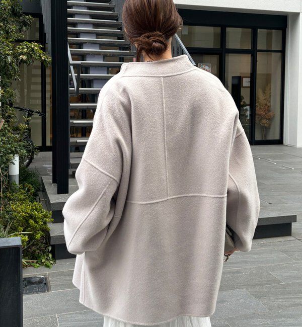  「ハンドメイドミドル丈コート」|その他|