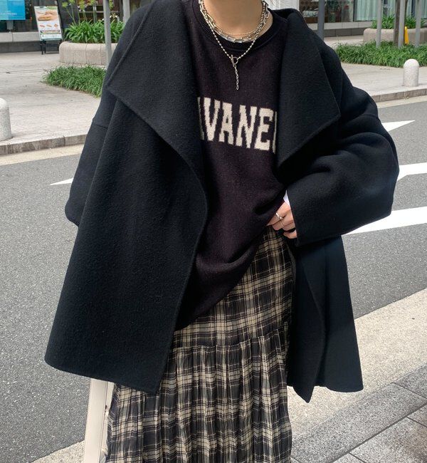  「ハンドメイドミドル丈コート」|その他|