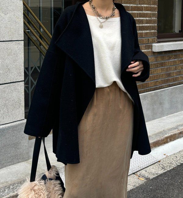  「ハンドメイドミドル丈コート」|その他|