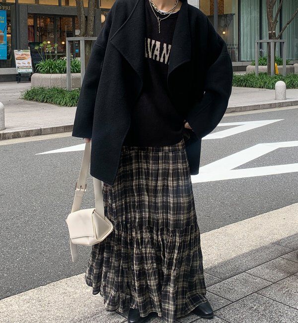  「ハンドメイドミドル丈コート」|その他|