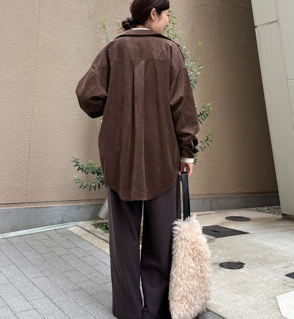  「ウォームタックワイドパンツ」|チノ|