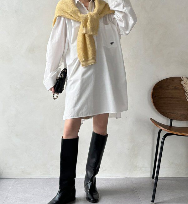  「DD刺繍チュニックシャツ」|シャツ・ブラウス|