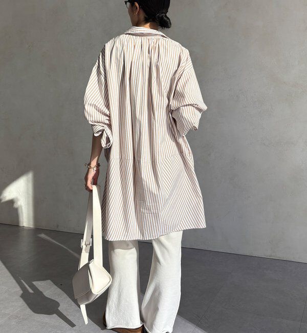  「DD刺繍チュニックシャツ」|シャツ・ブラウス|