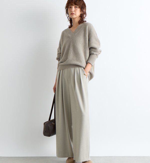  「【コーデのポイントに】ワイドスクエアショルダーバッグ」|ショルダー・メッセンジャー|