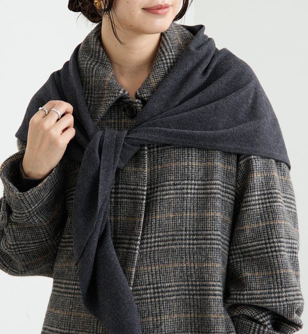  「【新色追加/リバイバル】【MONN.:.(モン)】サンカクストール」|ストール|