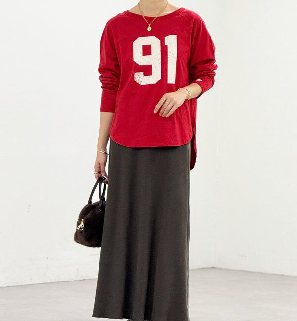  「【ロゴがキャッチー】Ninety-One ロンTee」|Tシャツ・カットソー|