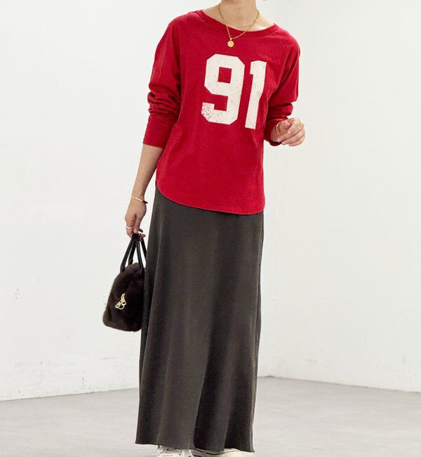  「【ロゴがキャッチー】Ninety-One ロンTee」|Tシャツ・カットソー|