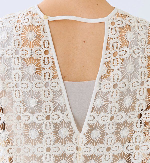  「予約【着映え】レイヤードレースワンピース」|ワンピース|