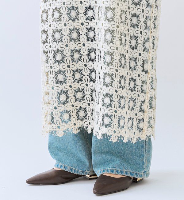  「予約【着映え】レイヤードレースワンピース」|ワンピース|