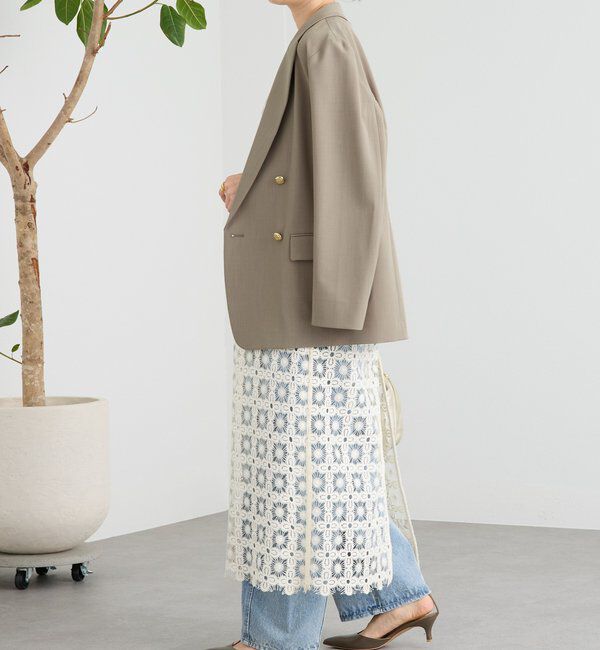  「予約【着映え】レイヤードレースワンピース」|ワンピース|