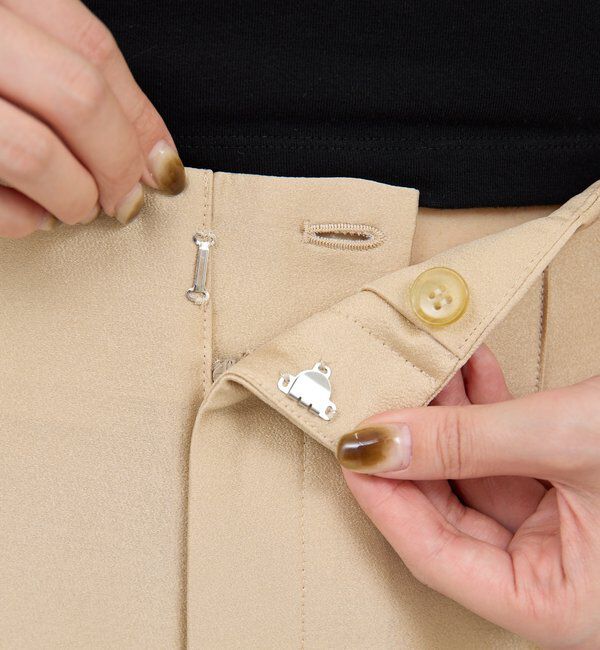  「【セットアップ対応】シルキーダブルクロスパンツ」|チノ|