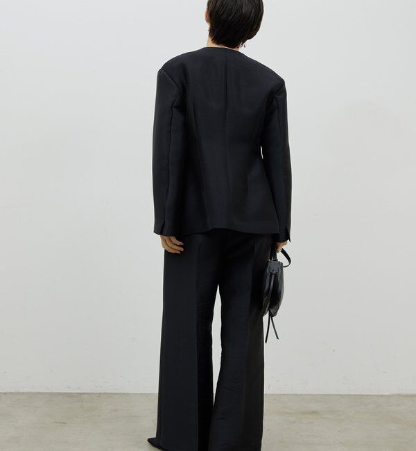  「【セットアップ対応】シルキーダブルクロスパンツ」|チノ|