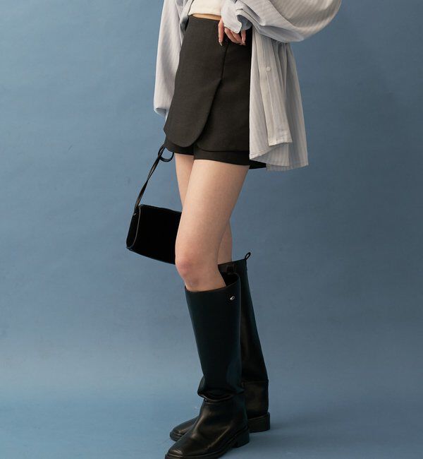  「ラップレイヤードミニスカパン	」|チノ|