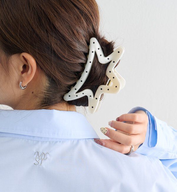  「ドットモチーフヘアクリップ」|その他|