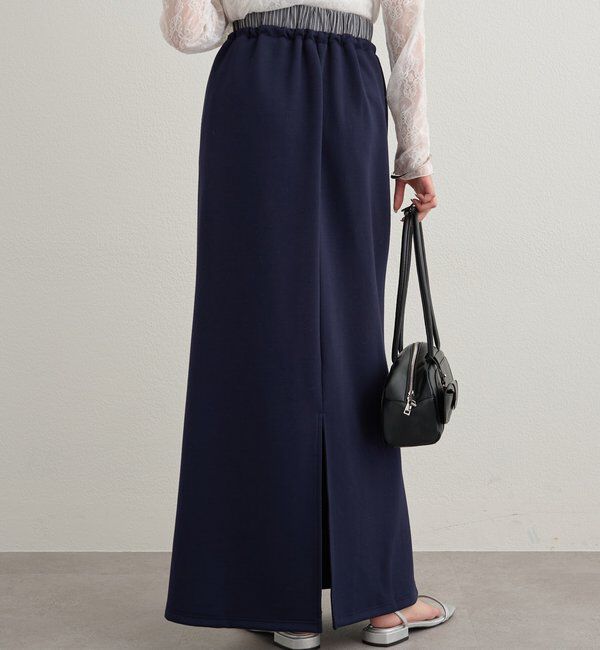  「Wベルトスウェットスカート」|スカート|