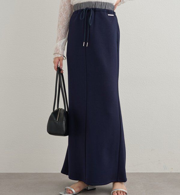  「Wベルトスウェットスカート」|スカート|
