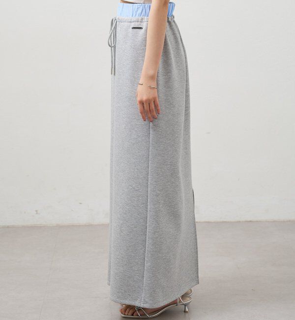  「Wベルトスウェットスカート」|スカート|