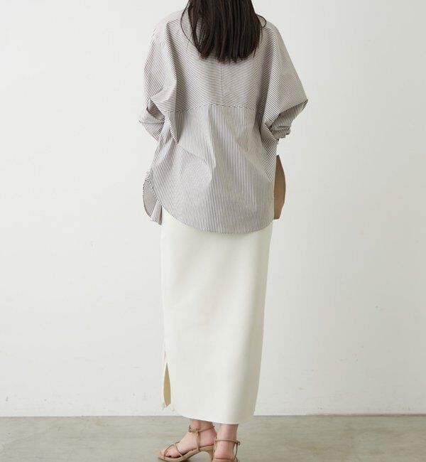  「ストライプBigシャツ」|シャツ・ブラウス|