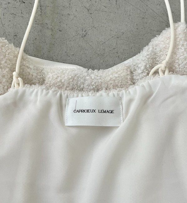  「ボアフレアキャミ」|シャツ・ブラウス|