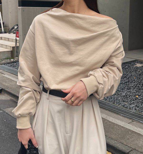  「ドレープスウェット」|Tシャツ・カットソー|