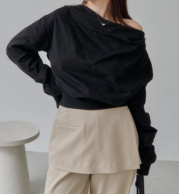  「ドレープスウェット」|Tシャツ・カットソー|
