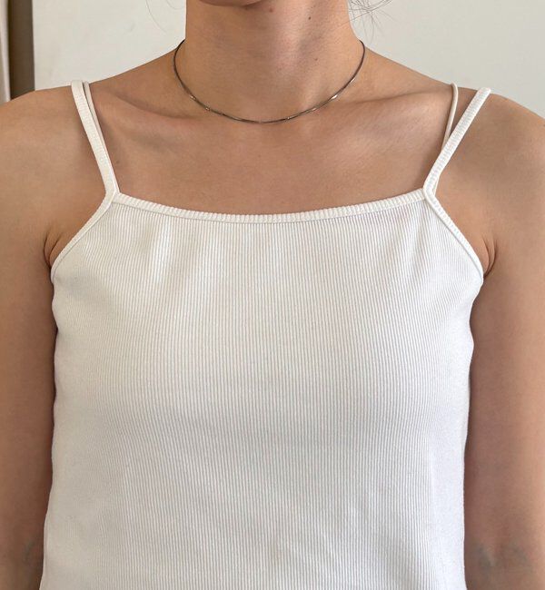  「【トレンド感あるレイヤードコーデに！調整可能◎】レースキャミ」|キャミソール|