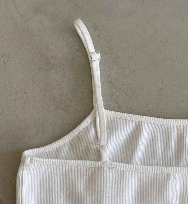  「【トレンド感あるレイヤードコーデに！調整可能◎】レースキャミ」|キャミソール|