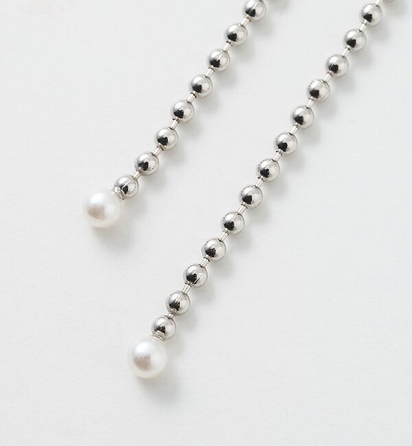 collex「【dignif】【金属アレルギー対応】パールスイングピアス」|ピアス|