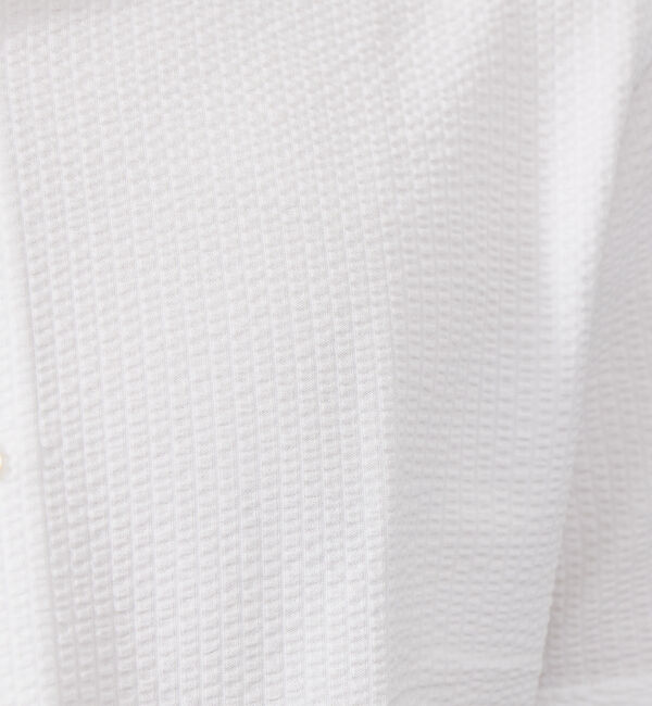 ABAHOUSE「クールテックス シアサッカー ストライプ 半袖シャツ」|シャツ・ブラウス|