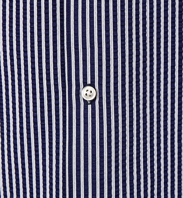 ABAHOUSE「クールテックス シアサッカー ストライプ 半袖シャツ」|シャツ・ブラウス|