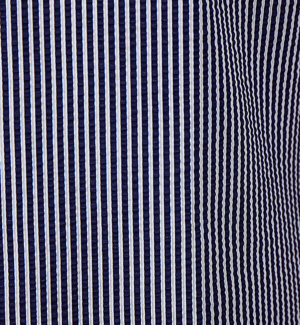 ABAHOUSE「クールテックス シアサッカー ストライプ 半袖シャツ」|シャツ・ブラウス|