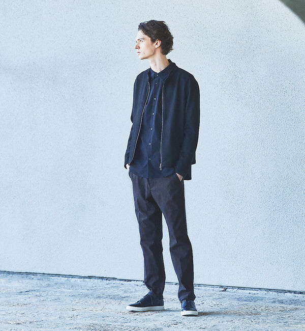 ABAHOUSE「【ネオスエード】ポンチ ライダース ジャケット / ブルゾン」|ライダースジャケット|