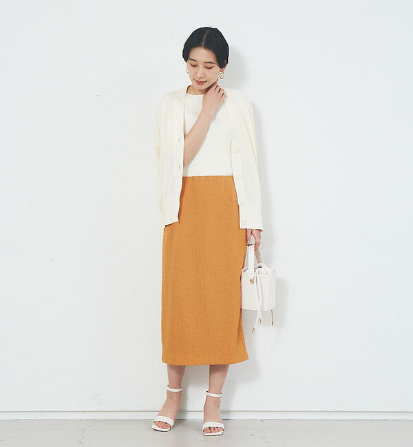 Rouge vif「変わり織り4WAYストレッチタイトスカート」|スカート|