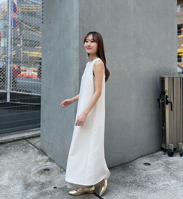 Rouge vif「【一部店舗限定】【2点セット】シアーショートカーディガン&times;ノースリーブワンピセッ」|ワンピース|