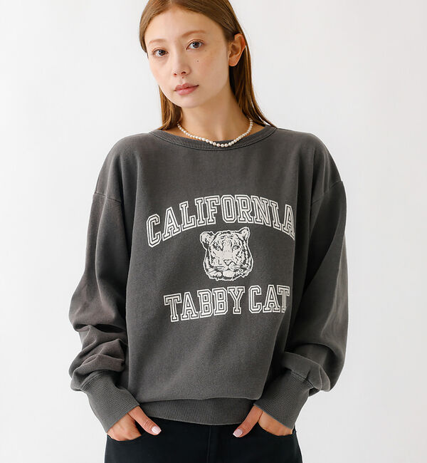 Rouge vif「【MIXTA/ミクスタ】ロゴスウェット/スウェット/ギフト/加工/ヴィンテージ感」|スウェット・ジャージ|スミクロ