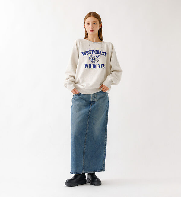 Rouge vif「【MIXTA/ミクスタ】ロゴスウェット/スウェット/ギフト/加工/ヴィンテージ感」|スウェット・ジャージ|