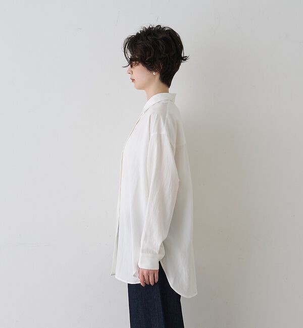 Rouge vif「【一部店舗限定】アシンメトリー変形2WAYシャツ【予約】」|シャツ・ブラウス|