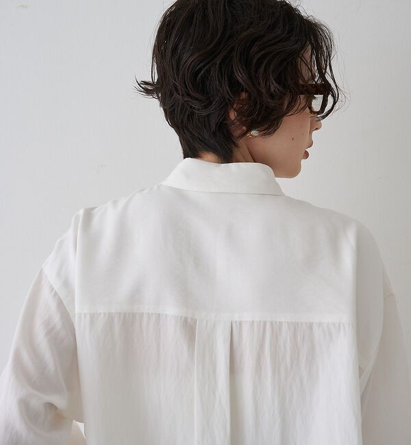 Rouge vif「【一部店舗限定】アシンメトリー変形2WAYシャツ【予約】」|シャツ・ブラウス|