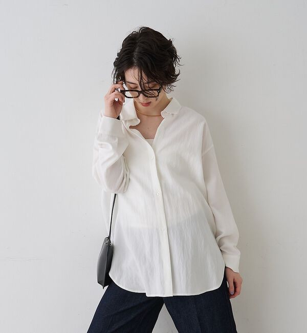 Rouge vif「【一部店舗限定】アシンメトリー変形2WAYシャツ【予約】」|シャツ・ブラウス|